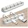 2 Packs Cable Clips, Cable Organizers for Cords, Cable Holder,Cord Organizer, Cord Holder for Desk,Car,Home and Office (5 Slots)，White