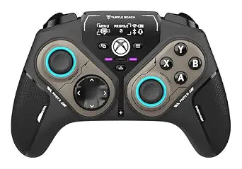 Turtle Beach Stealth Pivot Wireless Smart Game Controller Officially Licensed for Windows PC – Rotating Modules, Display Dashboard, Hall-Effect Sticks, Remappable Buttons, Bluetooth, 20-Hour Battery