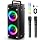 Party Speaker Bluetooth Wireless, Portable Karaoke Speaker with Microphone