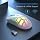 MELOGAGA Wireless Gaming Mouse, Bluetooth/2.4G, 6400 DPI, RGB -White - Image 10