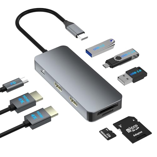 Docking Station Dual Monitor for Dell/HP/Lenovo/Mac | USB Hubs - Image 2
