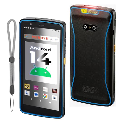 MUNBYN Barcode Scanner, Android 14, NFC, IP67 for Warehouse Inventory