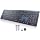 Wireless Keyboard-2.4G USB-A/Type-C Ultra Slim Quiet Full Size PC Computer Keyboard,19 Multimedia Key,Number Pad,Plug&Play,Lag-Free Ergo,Long Battery life for Tablet,Laptop,Smart TV,MAC,Windows,QWERTY