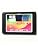 Acrylic Wall Mount Floating Frameless Display with Metal Standoff for iPad 10 10.9, 11 A16 Tablet (Black, iPad 10/11)