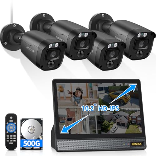 5MP Wired Security Camera System 4Pcs Cameras with 1 | Smart Home - Image 2