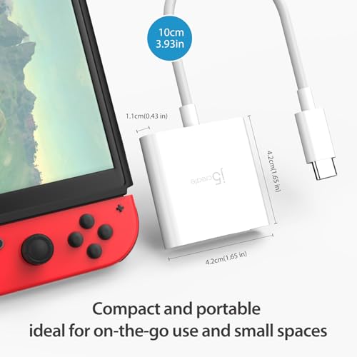 j5create AR/VR Glasses USB-C Video and Charging Adapter, Support 4K@240Hz - Image 8