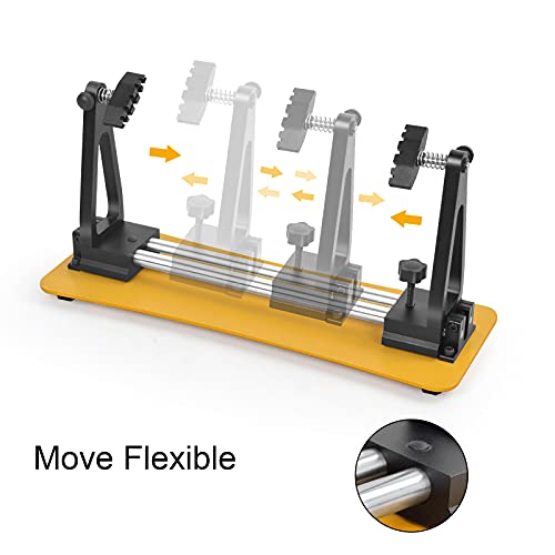 Magnetic Helping Hands Soldering Station, Adjustable 360° Flipping with 3x Magnifying Glass 2 Flexible Gooseneck Arms, Circuit Board Holder for Clamping PCB, Soldering, Desoldering and Repair
