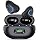 Comfort Clip On Earbuds, Bluetooth 6.1 Open Ear Bone Conduction Headphones, with Digital Display Charging Case Sport Earphones Built-in Mic Waterproof for Running Fitness Exercise, Inky Black
