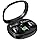 Wireless Bluetooth Headset，Tiny Size Invisible Earbuds，Sleep and Sports Earphones Set, 2 Pairs, Mini and Short Handle Design，for Work Sport Sleeping (Black)