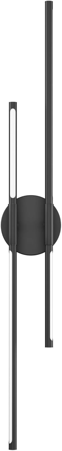Tipace 34" LED Bathroom Vanity Lights,Rotatable 360° Black Sconces Wall Lighting,Picture Lights for Wall,Indoor 5000K Modern Sconce