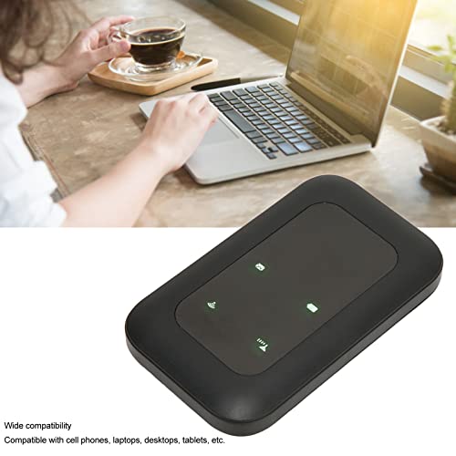 H806 Portable WiFi Hotspot, LED Smart Display, Multifunctional Card Inserted High Speed Mobile WiFi Hotspot for Car Outdoor Travel