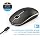 VssoPlor Type C Wireless Mouse, USB C MacBook Wireless Mouse, Black Gold - Image 10