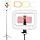 Phone Ring Light with 80" Tall Tripod Stand Built-in 8000mAh Battery Handheld Smartphone Photo Selfie Video Rig Lights 2700K-6500K for Tiktok, YouTube, Video Recording, Filmmaking, Vloging
