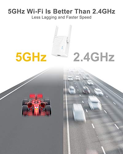 BrosTrend AC1200 WiFi to Ethernet Adapter Dual Band Universal Wi-Fi Bridge
