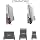 Adhesive Rack Wall Mount Universal Dock for Tablet Smartphone eReader Remote Control Holder Stick on Wall,Fits for iPad Samsung Google Surface, 3M Adhesive or Screws Installation Available,Black