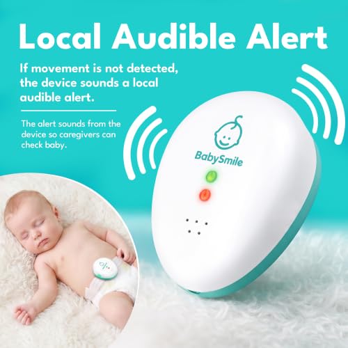 BabySmile Baby Movement Monitor for Newborn Sleep, Diaper Clip