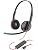 Poly Blackwire 3220 Wired Headset with Mic, Hi-Fi Stereo Sound, Noise-Canceling Mic, Stereo Design, Connect to PC via USB-C & USB-A Adapter, Over-Ear Design, Works with Virtual Meeting Platforms