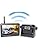 EWAY Wireless WiFi Magnetic Hitch Backup Camera 1080P HD Rechargeable Battery Powered No Wiring Rear View Reverse Monitoring Camera for Car Truck Pickup RV Camper 5th Wheel Horse Trailer Boat Trailer
