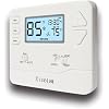 Thermostat for Heat Pump,NonProgrammable Thermostat for Home,Conventional Single-Stage Systems,2 Heat/1 Cool Heat Pump Or 1 Heat/1 Cool,Easy DIY Install, White Backlight
