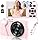 4K Digital Camera with Front Rear Lens, Autofocus and 32G Card, Metal Shell