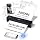 Portable Printer Wireless for Travel, Inkless Bluetooth Thermal Printer