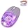 Bluetooth Wireless Mouse,Creative Floating Cartoon Rabbit Animal Mice,RGB Backlit Rechargeable Triple Mode(Dual Bluetooth+USB) Computer Silent Mouse with USB Receiver for Laptop/MacBook/iPad/PC-Purple