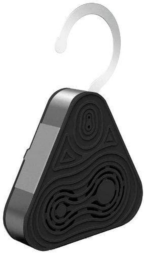Pyle Portable Wireless Waterproof Shower Speaker - Outdoor Bluetooth Compatible Rechargeable Battery Powered Loud Sound Speaker System w/ AUX - USB Charger - Mp3 Android iPod iPhone PSRB8BK (Black)