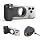 Magnetic Phone Camera Grip, Wireless Shutter Remote for Phone Keychain Hook