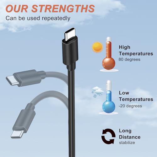 USB C cable For DJi Stabilizer Ronin Multi-function camera control type c- type c usb Multifunctional connection cable shutter release connection cable for sony/canon/nikon/fuji (USB-C 35cm)