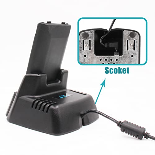 Accessoryway CD-34 Rapid Charger Compatible for Yaesu/Vertex Standard VX-231, VX-351, VX-354 Walkie Talkie FNB-V103Li, FNB-V104Li, FNB-V95Li, FNB-V96Li Battery Charger (4.2 Volts)