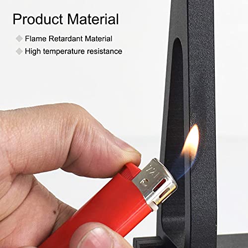 Magnetic Helping Hands Soldering Station, Adjustable 360° Flipping with 3x Magnifying Glass 2 Flexible Gooseneck Arms, Circuit Board Holder for Clamping PCB, Soldering, Desoldering and Repair