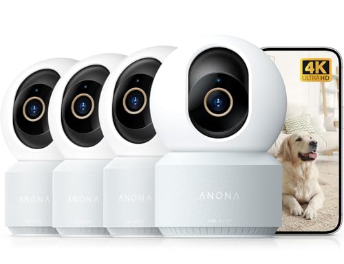 Anona 4K UHD Indoor Camera, Pet/Dog/Baby Security Ca | Smart Home - Image 2