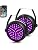 Telbum Rechargeable Strobe Lights for Parties Wireless LED Halloween Strobe Light Battery Powered, Remote Control & Sound Activated RGB DJ Strobe Light for Party Room DJ Stage Dance Wedding (2Pack)