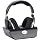 Optical Wireless Headphones for TV Watching, Over-Ear Headphones for Seniors with Charging Dock and Volume Control, Plug and Play, Black