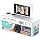 Tangxi Mini Keychain Camera with 0.96 Inch Flip Screen, Built in Flash, 130 Wide Angle, 1080P HD Tiny Vintage Digital Camera for Beginners Teens and Adults (White)