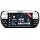 Car Radio for Fiat 500 2007-2015 with 7 inch QLED IPS Touchscreen, Android 14 Car Stereo Support Wireless Android Auto & Carplay 4G LTE/WiFi Network Bluetooth SWC GPS Navi 4GB RAM + 64GB ROM (Black)