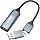4K HDMI to USB 3.0 Type C Video Capture Card 1080P 60FPS Cam Link Capture Adapter Screen Record Device for Streaming, Gaming, Video Conference, Teaching, Live Broadcasting