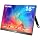 WUAWE Portable Monitor 16" 1920x1200P 16:10 IPS Travel Monitor for Laptop with Built-in Stand, 100% sRGB Control USB-C HDMI,HDR Freesync Display, Plug&Play for Phone PS5 Switch(Black)