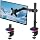 Afaloona RGB Monitor Arm with USB Hub for 13-27" Monitor, up to 17.6 lbs