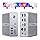 TobenONE 18-in-1 DisplayLink Docking Station 4 Monitor with 4 HDMI - Image 9