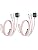 2Pack Travel Essentials,Multi Charging Cable for Apple Watch Charger Pink