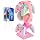 VCOM RGB Gaming Headphones Stand with 2 USB Ports, Pink Headset Stand with 10 Light Modes and Non-Slip Rubber, Suitable for PC Desk Accessories Gamers Gift(Pink)