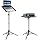 Lusweimi Projector Stand Tripod, 56 Inch Height Adjustable Laptop Stand with 16x11 Inch Tray, Portable Projector Mount, Stable Tall Tablet Floor Stand for Office, Home, Outdoor, Studio and DJ Racks