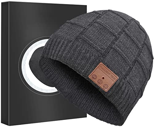 Bluetooth Beanie Hat Headphones, 23H Playtime, Cool Christmas Tech Gifts - Image 2