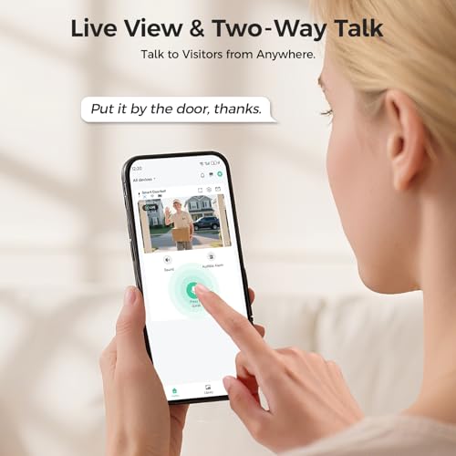 DB4 2K Battery Video Doorbell, Smart Wireless Doorbell Camera with Ring Chime, Live View with Two-Way Talk, AI Detection and Real-Time Notification, Compatible with Alexa and Vicohome - Image 3