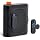 Voice Amplifier for Teachers with 2 Magnetic Lavalier Mics, Black