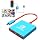 pdobq Switch Dock Switch Docking Station for Nintendo, Portable Switch2 TV Adapter Support 4K/60HZ TV Mode Compatible Steam Deck/Switch OLED, Travel Dock with HDMI2.0 USB3.0 Port