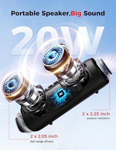 Bluetooth Speaker, 20W HD Sound, Portable Wireless, | Audio Accessorie - Image 3