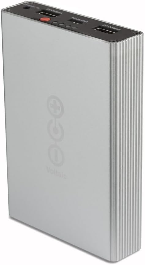 Voltaic Systems V50 Always On External Battery Pack with Dual USB Ports - 12,800mAh