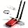 WiFi 7 Gaming PCIe Card 6.5Gbps Tri-Band MT7925 Bluetooth 5.4 Low Latency